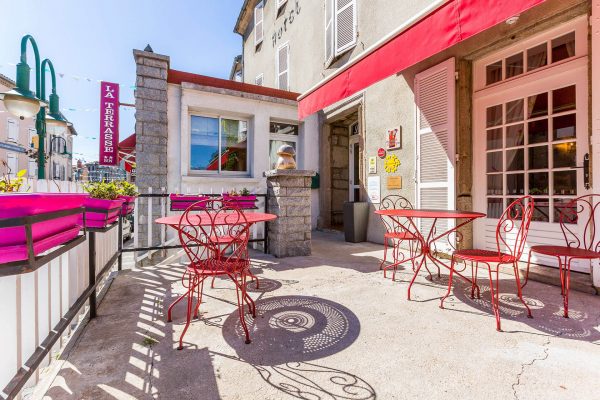 restaurant La terrasse Saugues Le Puy Conques chemin de saint-Jacques de Compostelle (5)